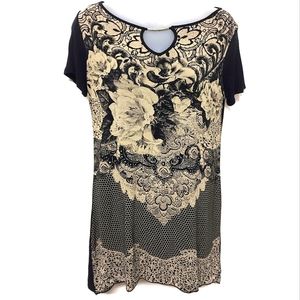 3 for $25- 'Vintage Vanilla' Brand Tunic Top, Size Small